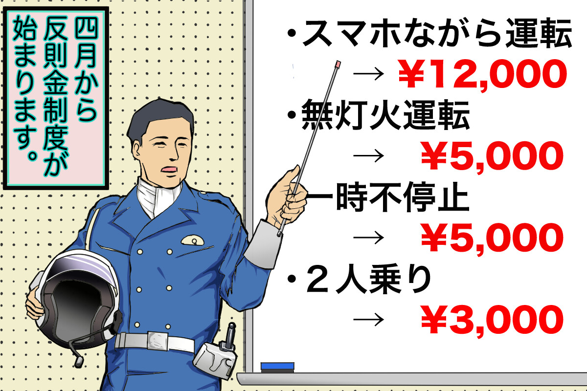 ウーバーイーツ自転車配達員じゃなくても知っておきたい「自転車青切符」の新ルール【チャリンコ爆走配達日誌】